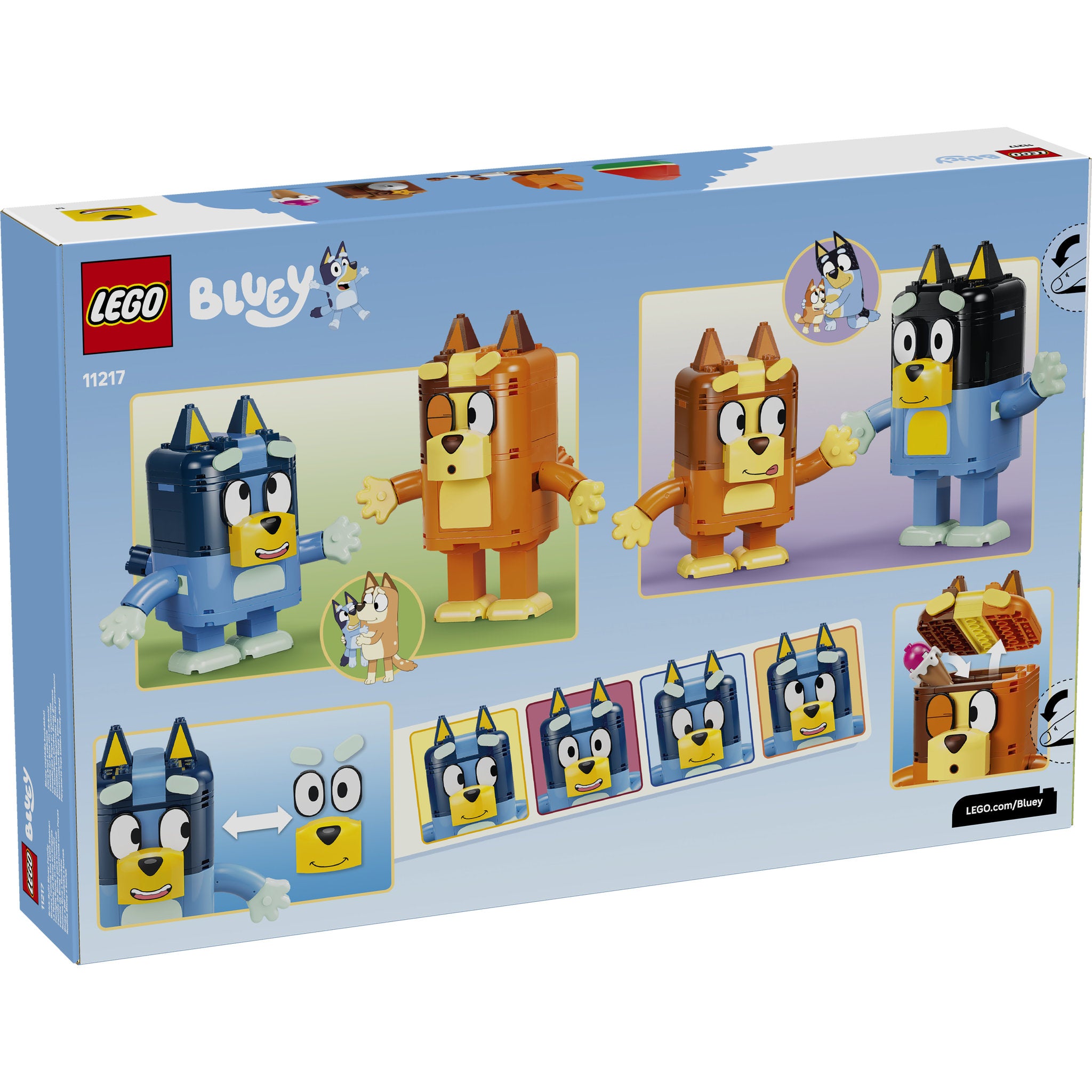 LEGO 11217 Bluey Brick-Built Bluey Family