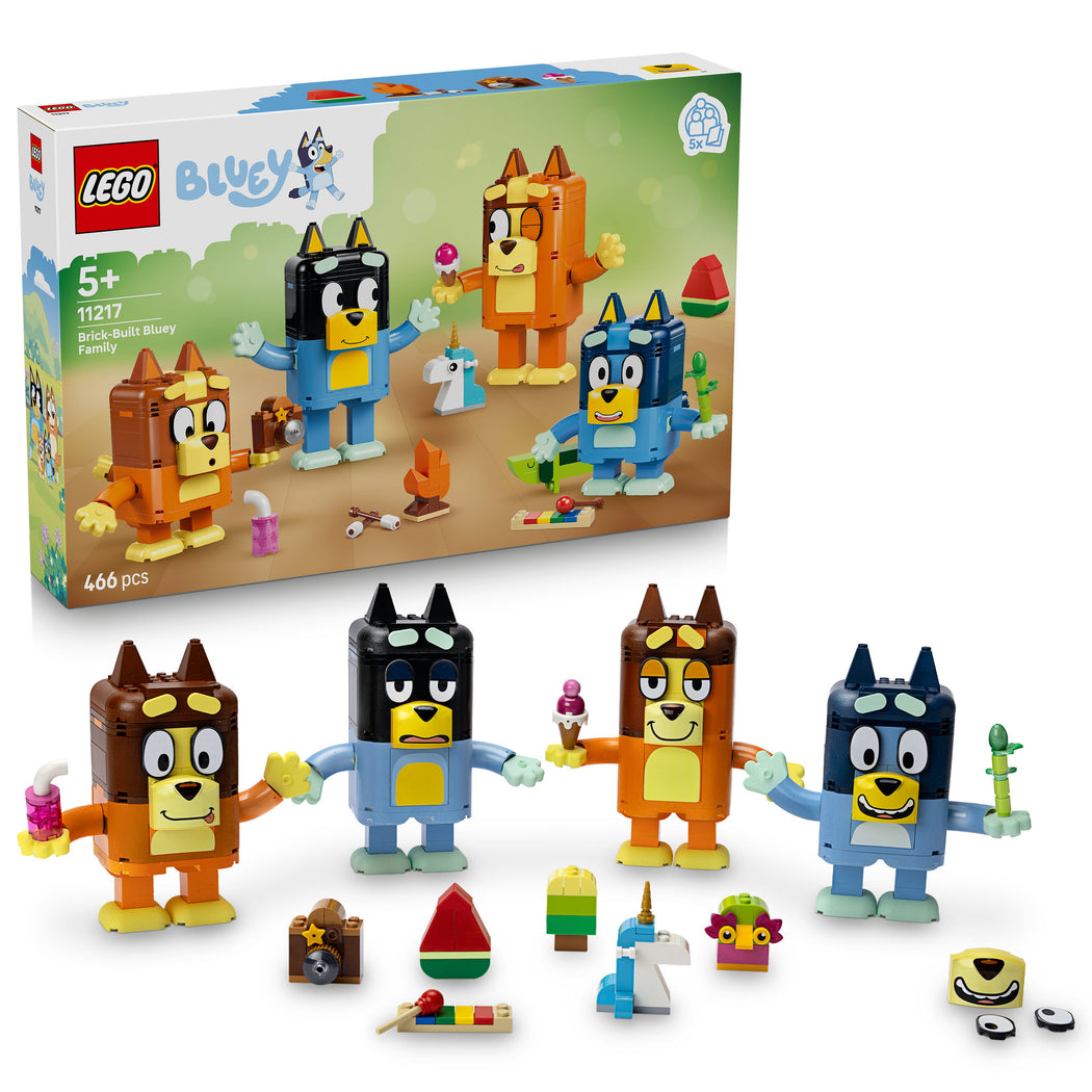 LEGO 11217 Bluey Brick-Built Bluey Family - 1