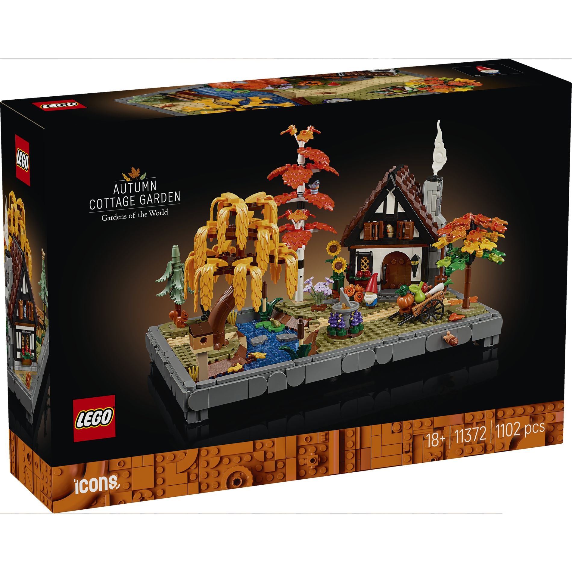 LEGO 11372 Icons Autumn Cottage Garden