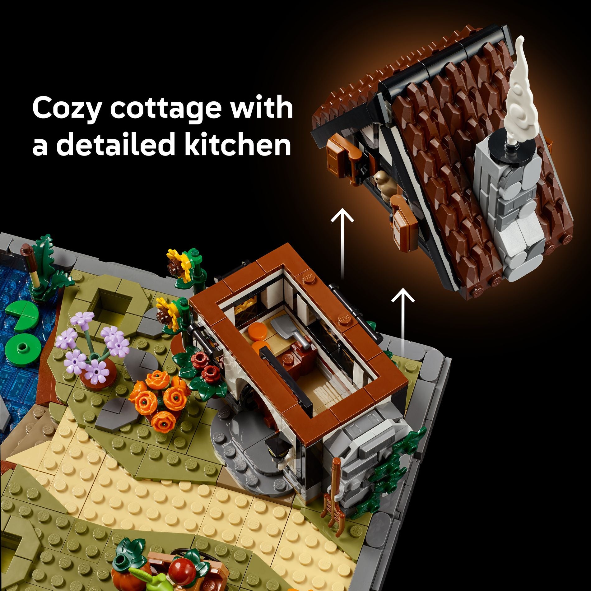 LEGO 11372 Icons Autumn Cottage Garden