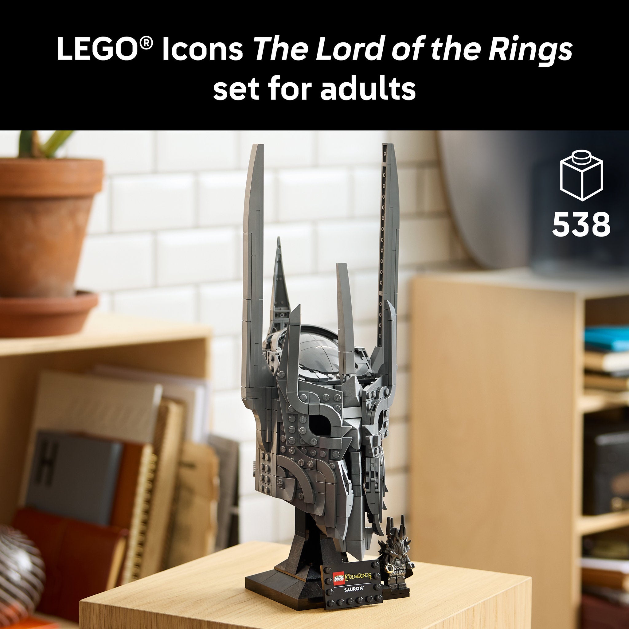 LEGO 11373 Icons The Lord of The Rings: Sauron's Helmet