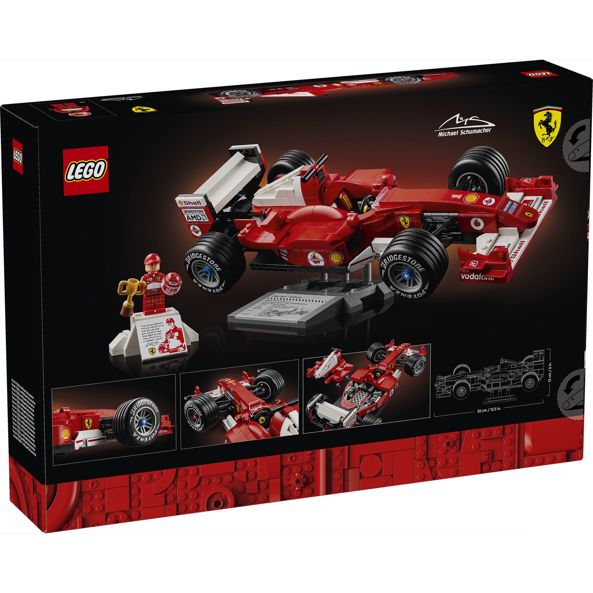 LEGO 11375 Icons Ferrari F2004 & Michael Schumacher