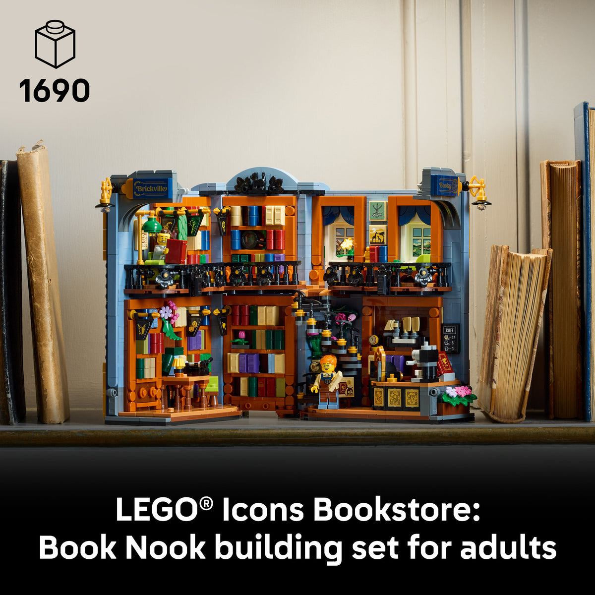 LEGO 11379 Icons Bookshop: Book Nook