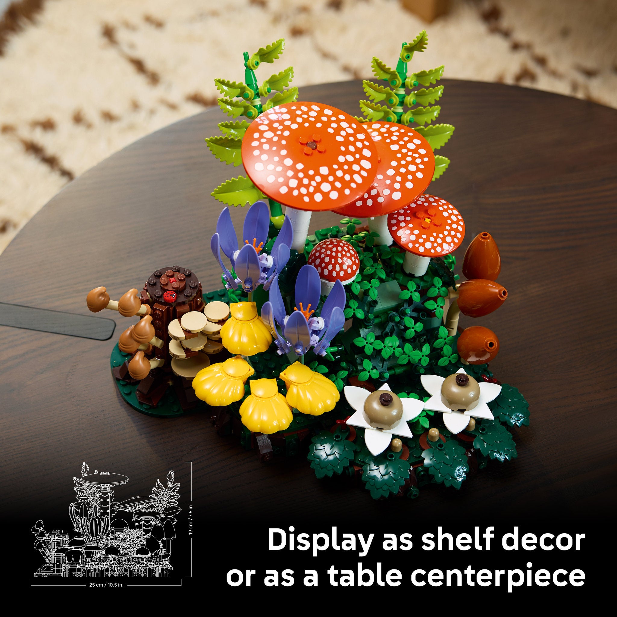 LEGO 11505 Botanicals Woodland Mushrooms