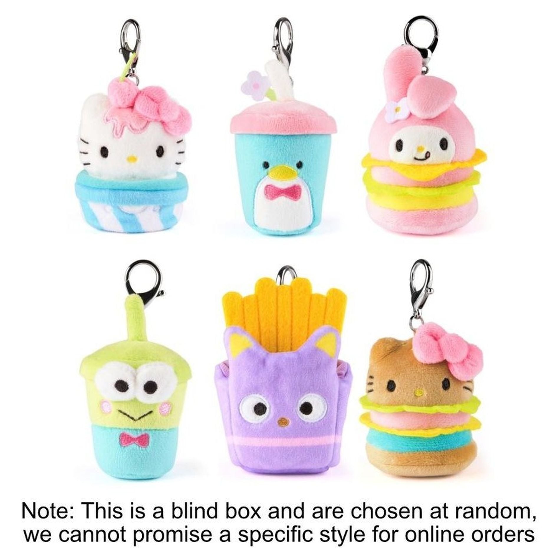 GUND Hello Kitty & Friends Fast Food Surprise Plush