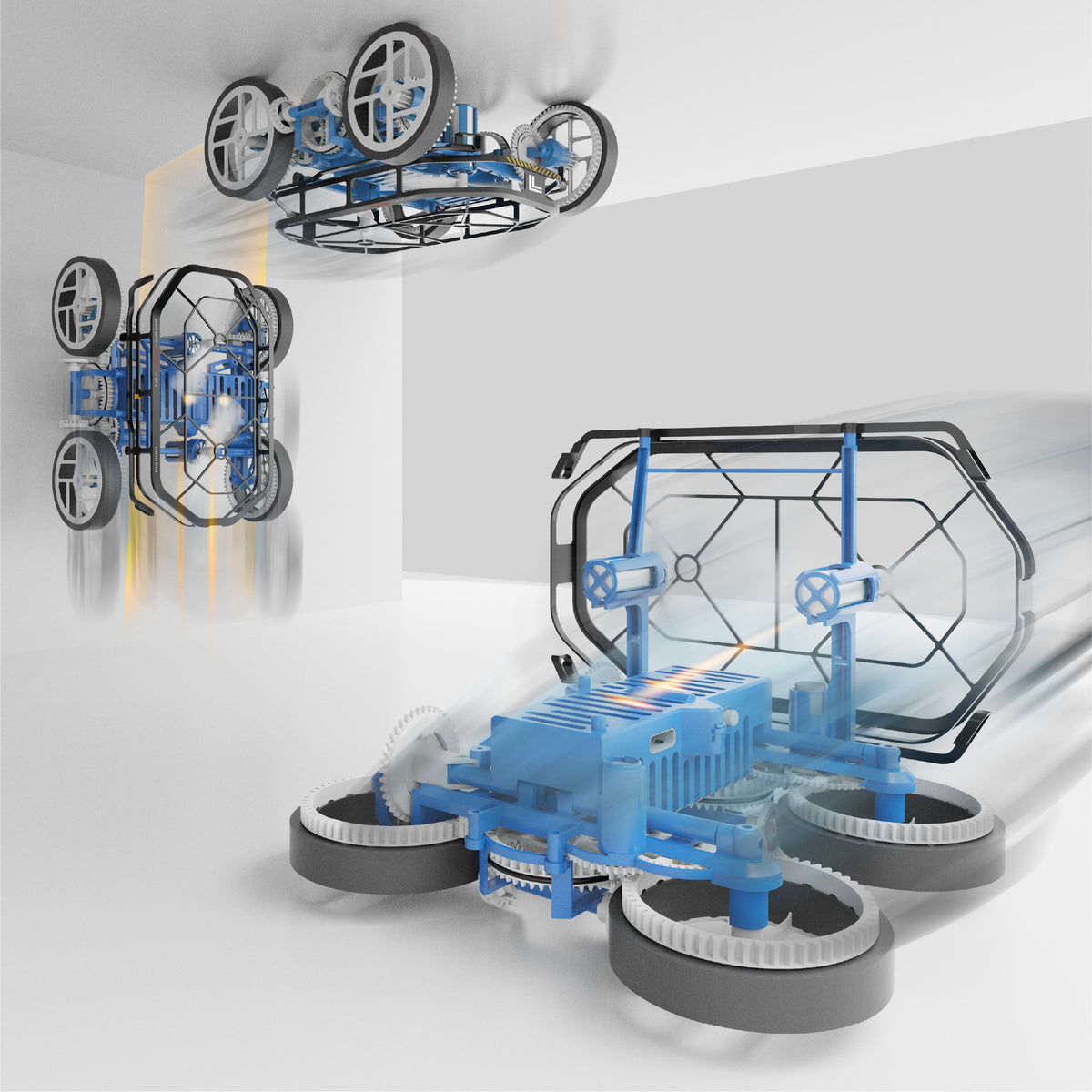 Sharper Image RC Gravity Rover Hover Craft
