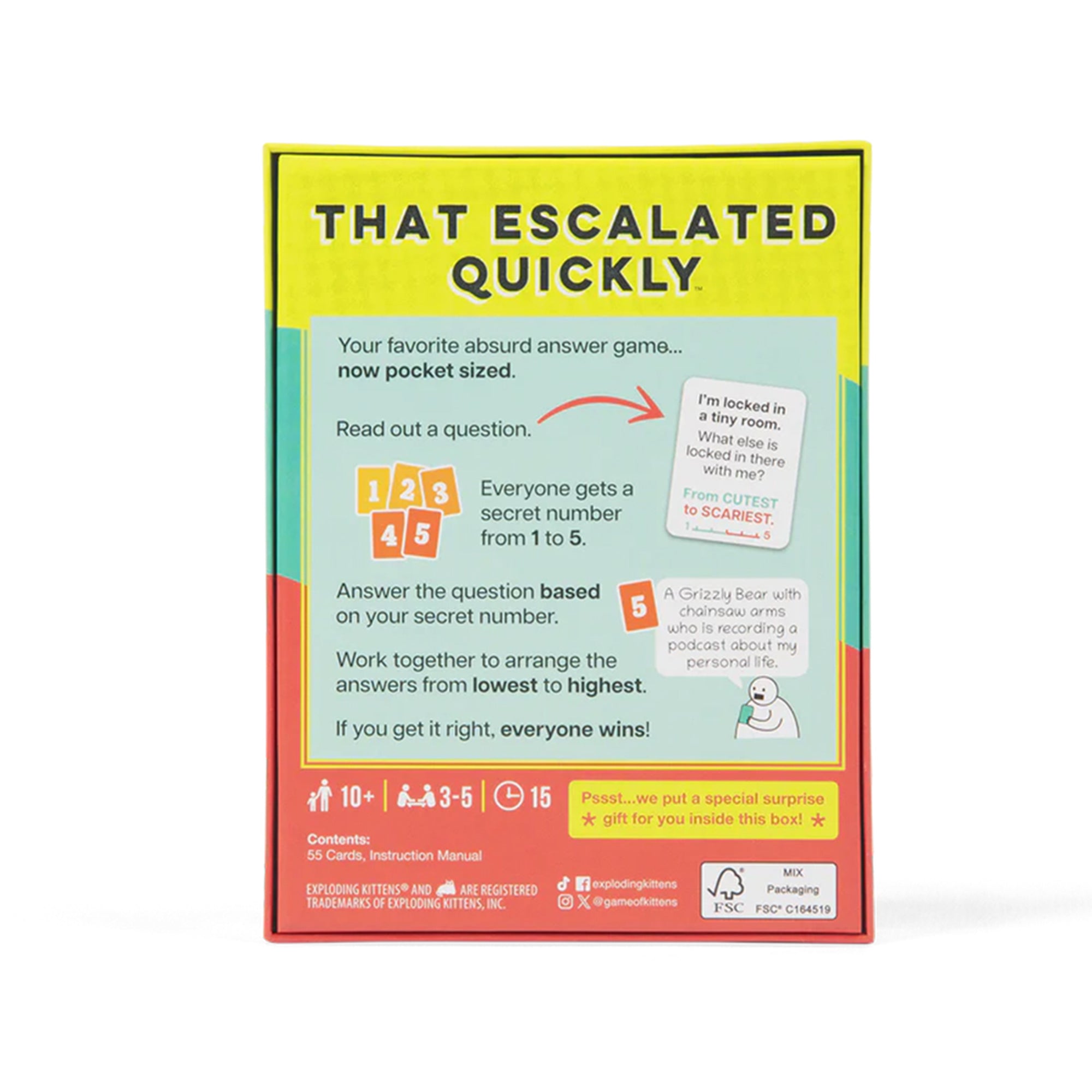 Grab & Game -  That Escalated Quickly