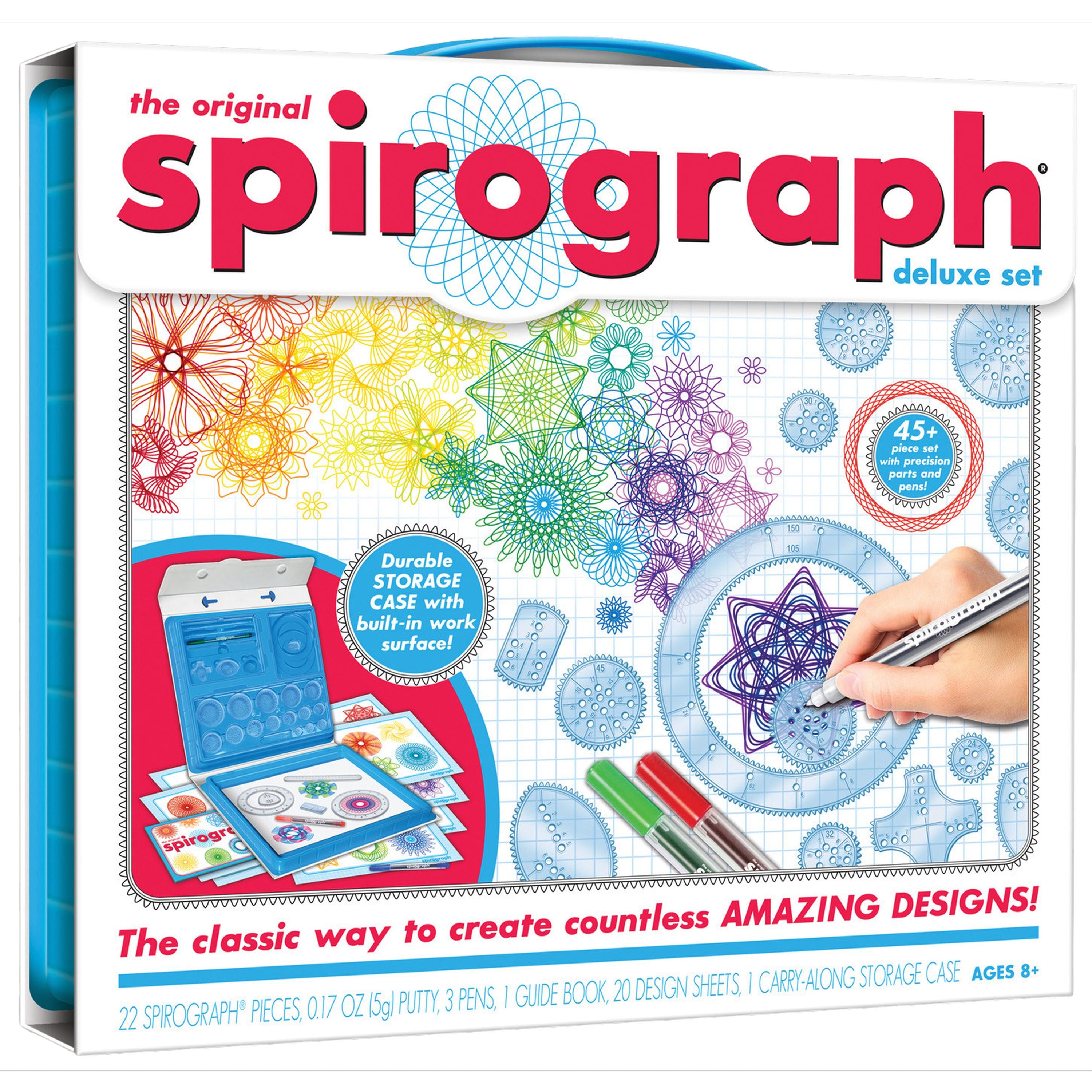 The Original Spirograph Kit - Deluxe Set - Toyworld Australia