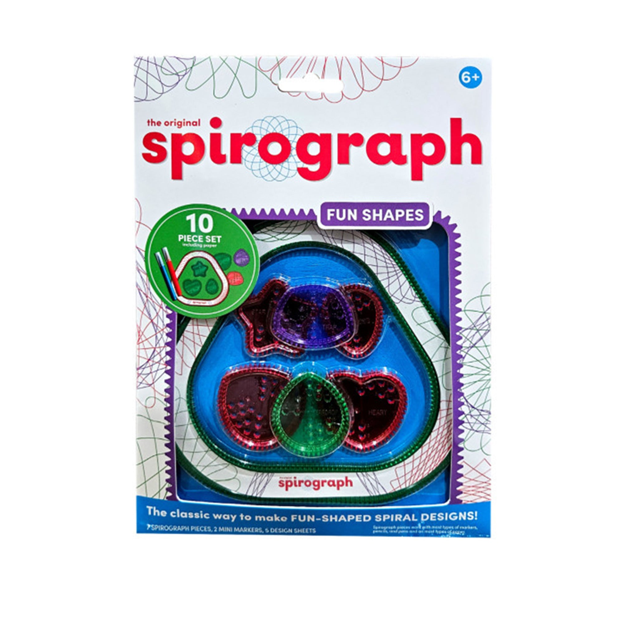 The Original Spirograph Kit - Fun Shapes Value Set – Toyworld Australia