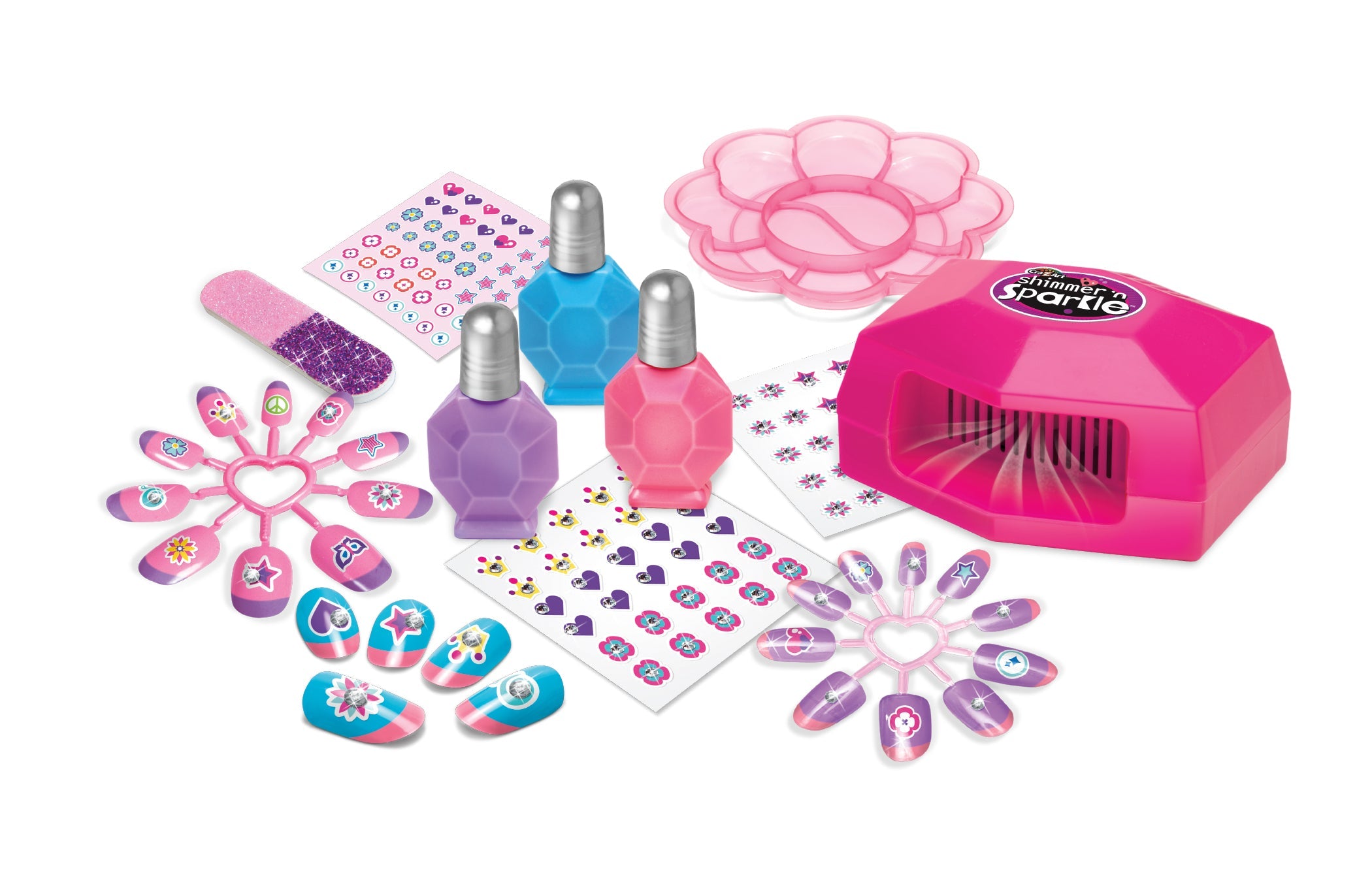 Cra-Z-Art Shimmer 'N Sparkle Manicure Magic Nail Studio
