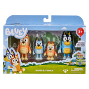 Bluey S7 Figure 4 Pack - Bluey & Family