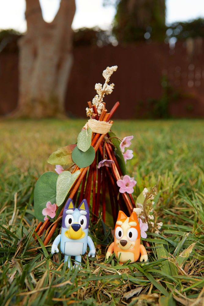 Bluey S7 Figure 4 Pack - Bluey & Family