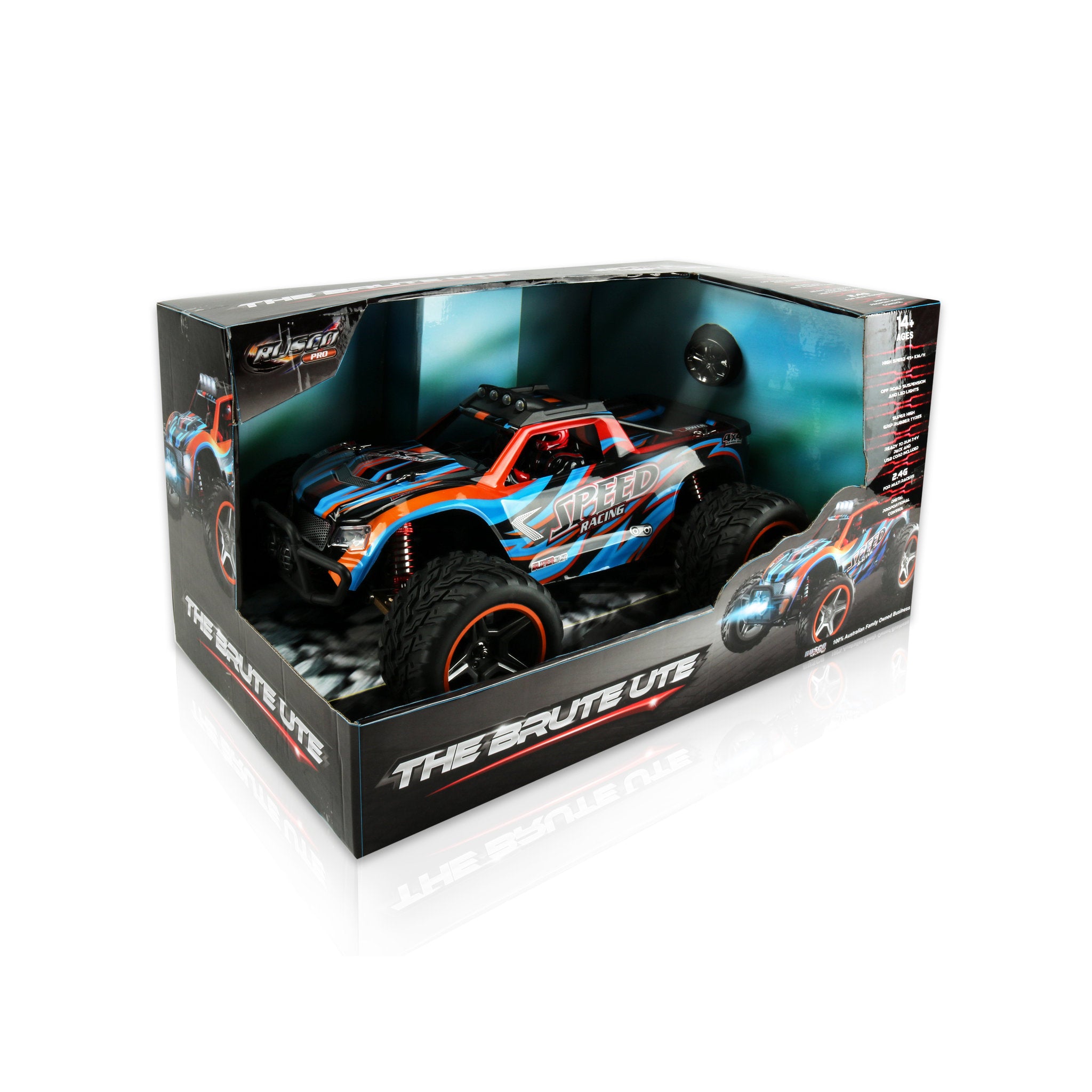Rusco 1:10 Remote Control - The Brute Ute Truck