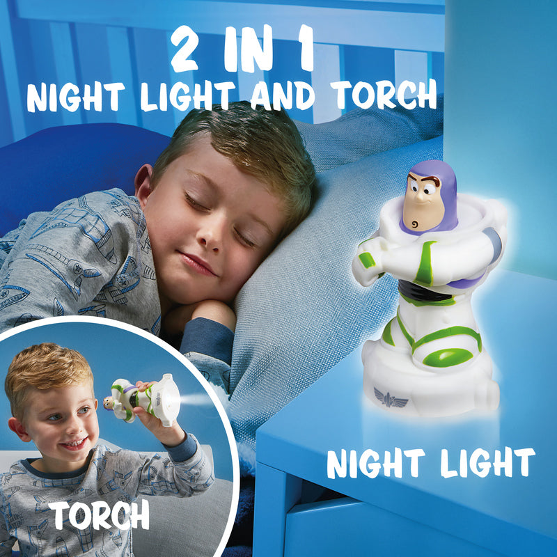 Disney Pixar Toy Story 4 Go Glow 2-In-I Buzz Lightyear Night Light