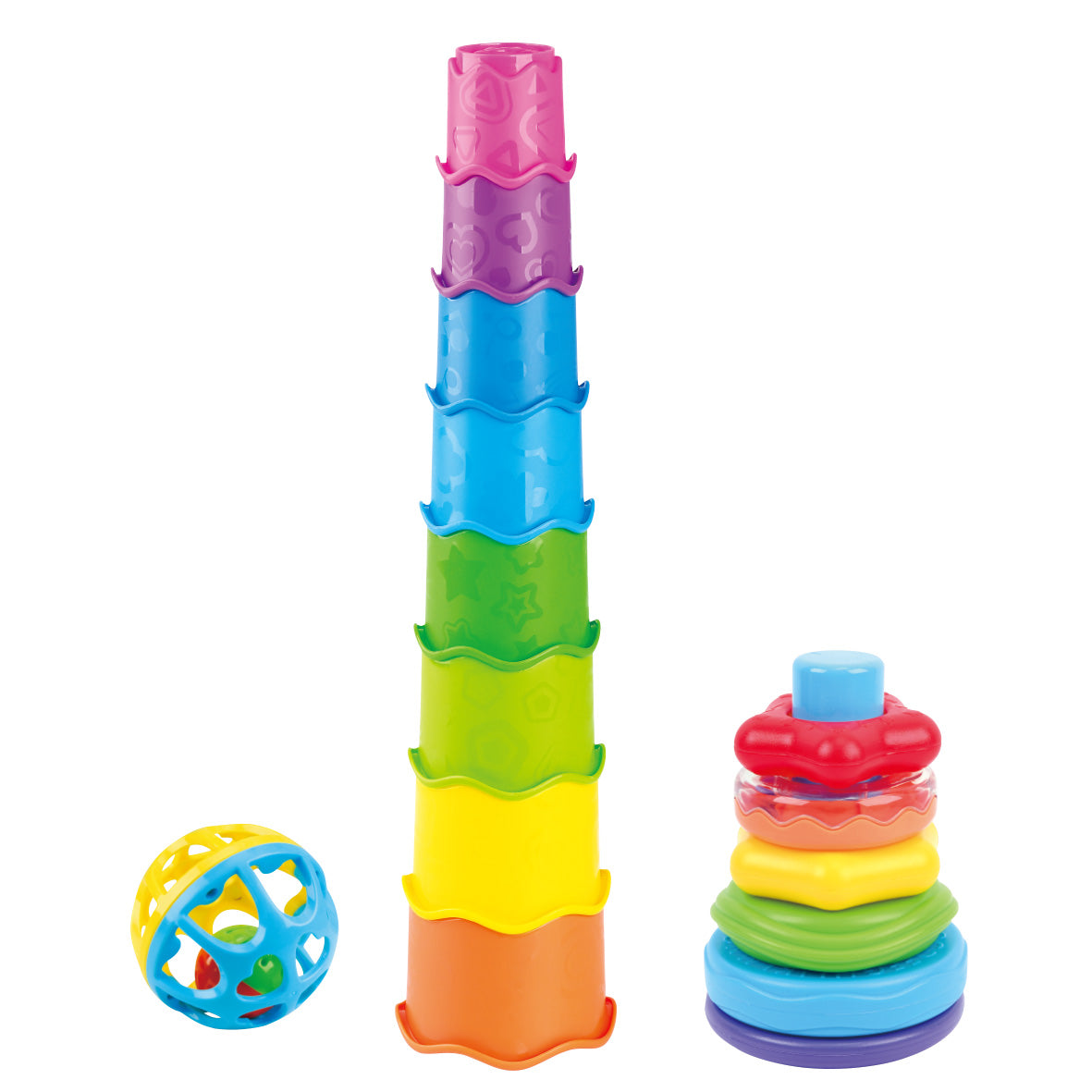 Playgo Toys Rattle & Stack Combo