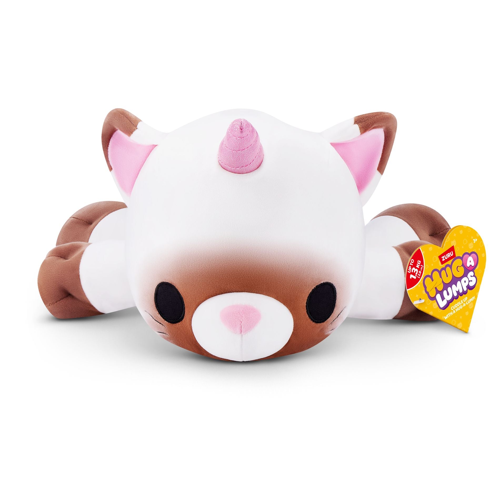 ZURU Hug A Lumps Medium S3 Weighted Plush - Kitten Coco - Toyworld Australia