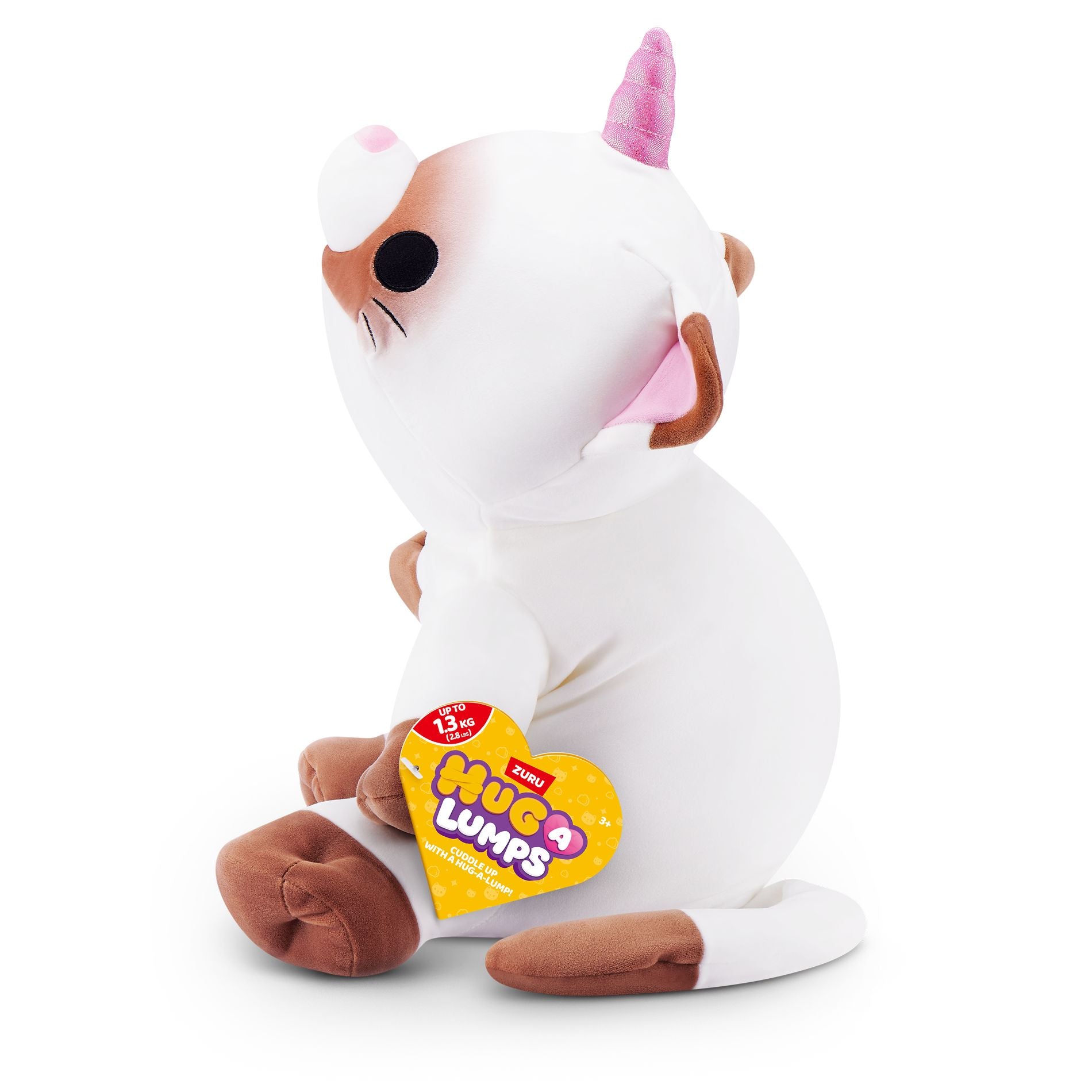 ZURU Hug A Lumps Medium S3 Weighted Plush - Kitten Coco - Toyworld Australia