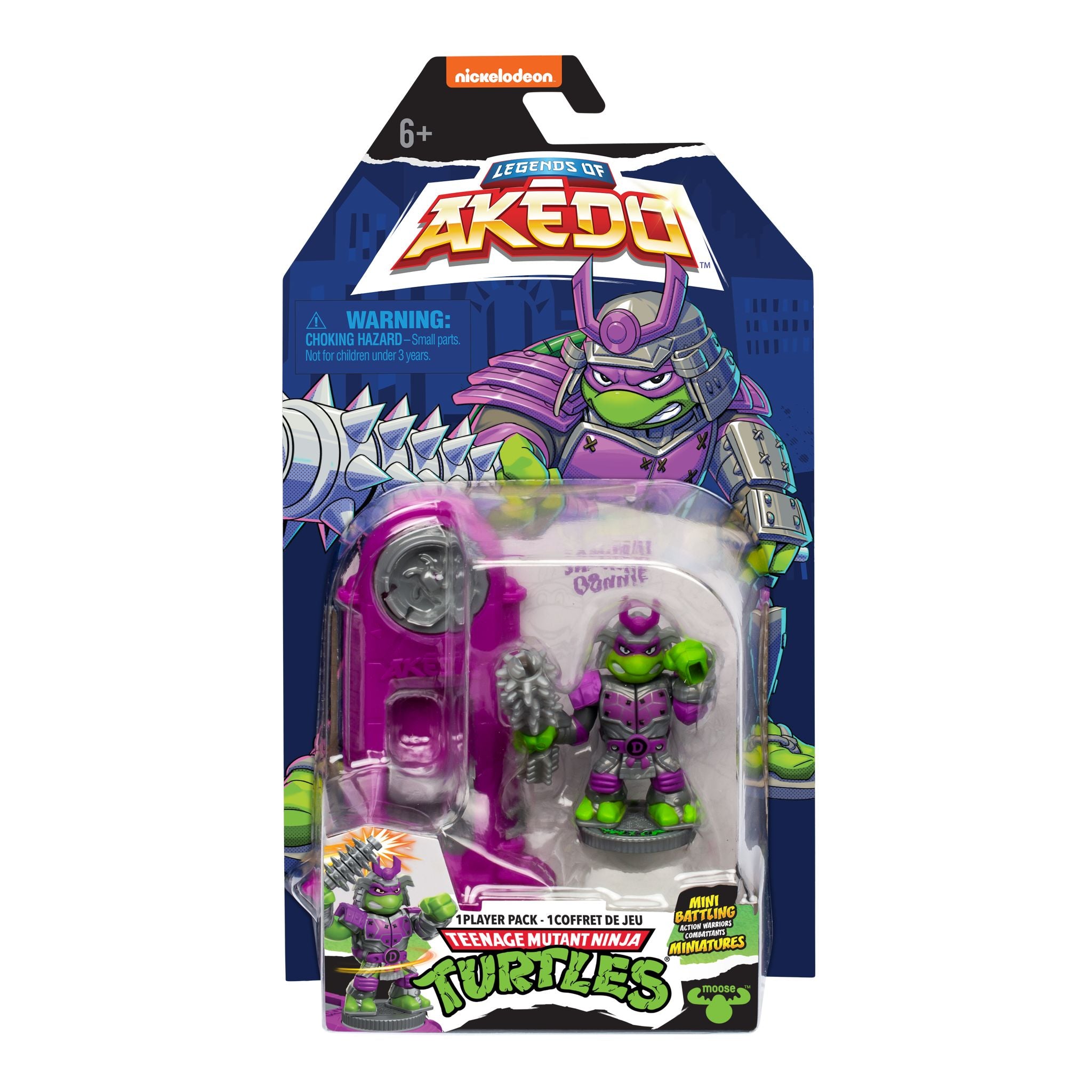 Akedo TMNT S3 Single Pack - Samurai Donnie | Toyworld Australia