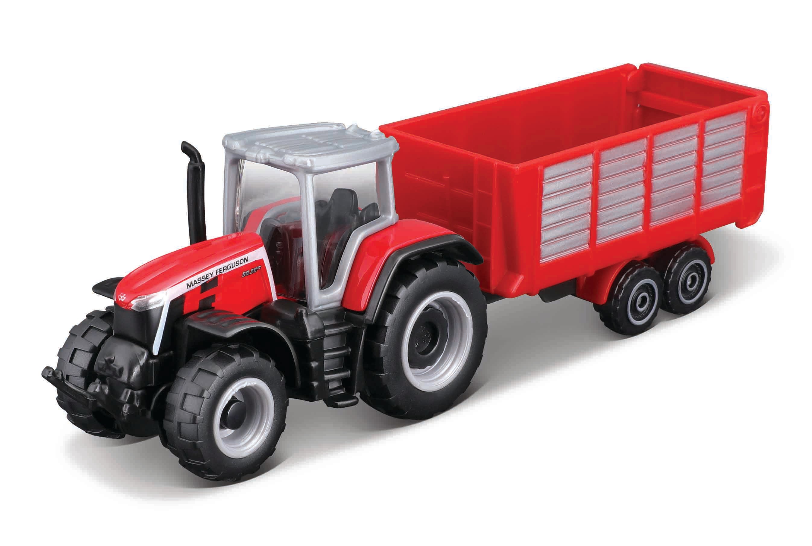 Maisto 3 Inch Farm Tractor & Trailer Assorted Styles