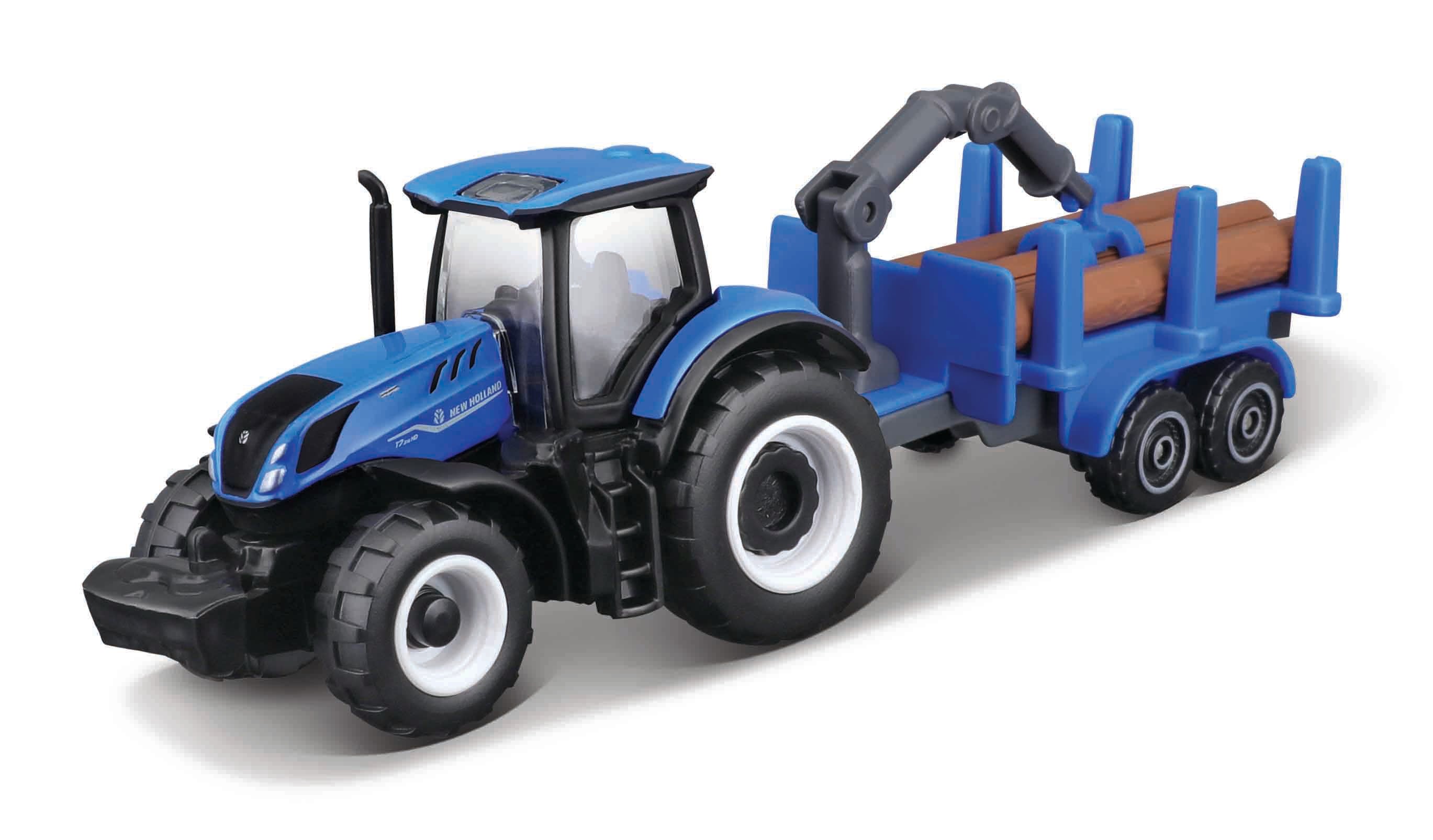 Maisto 3 Inch Farm Tractor & Trailer Assorted Styles
