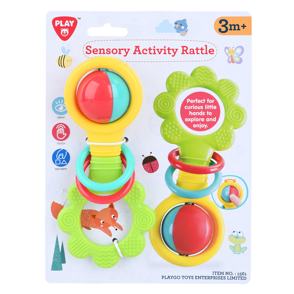Playgo Sensory Activity Baby Rattle