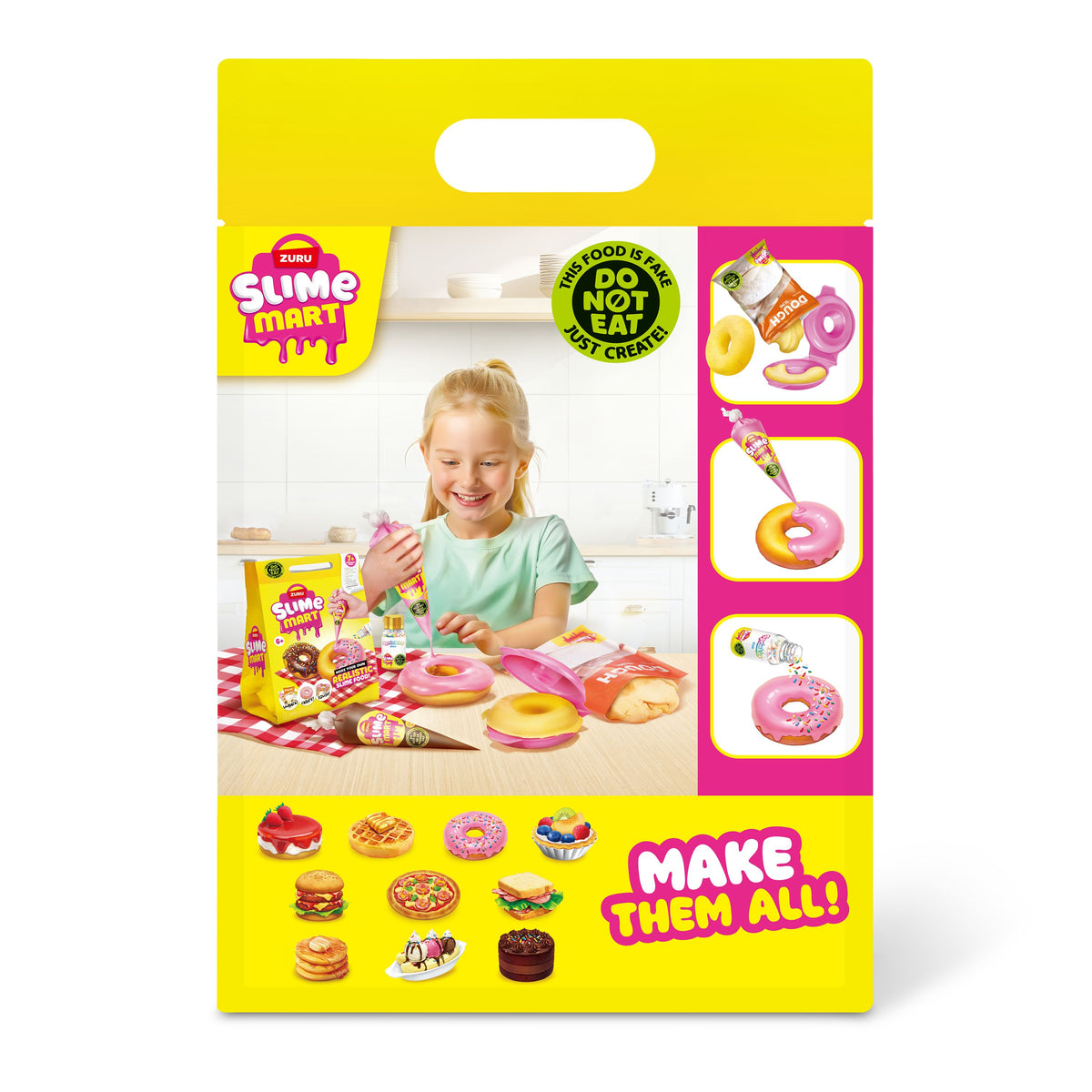 Slime Mart (Panier) de ZURU, Jouet composé de Slime, activités manuelles pour Enfant et Adulte