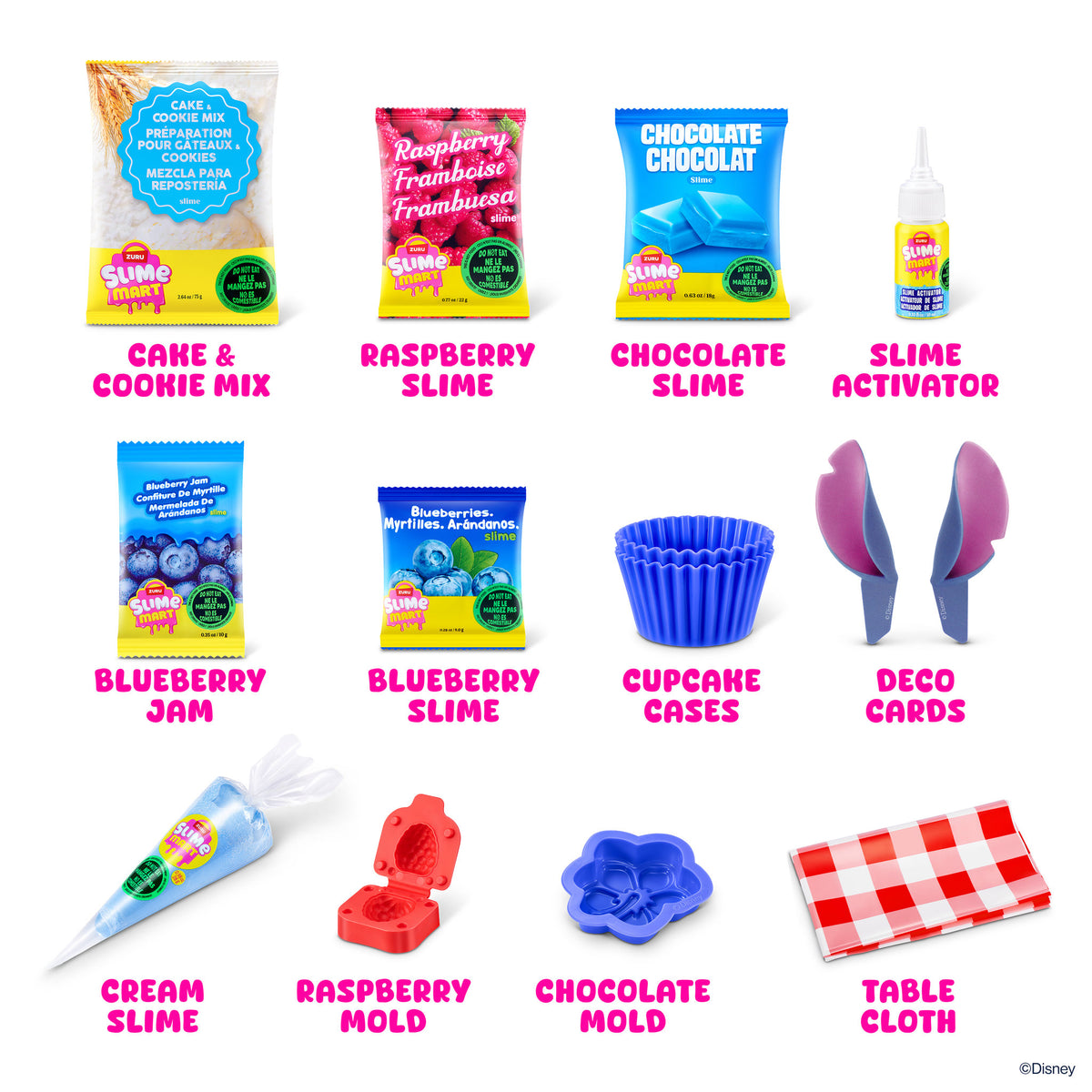 ZURU Slime Mart Shopping Bag Disney - Stitch Cupcakes