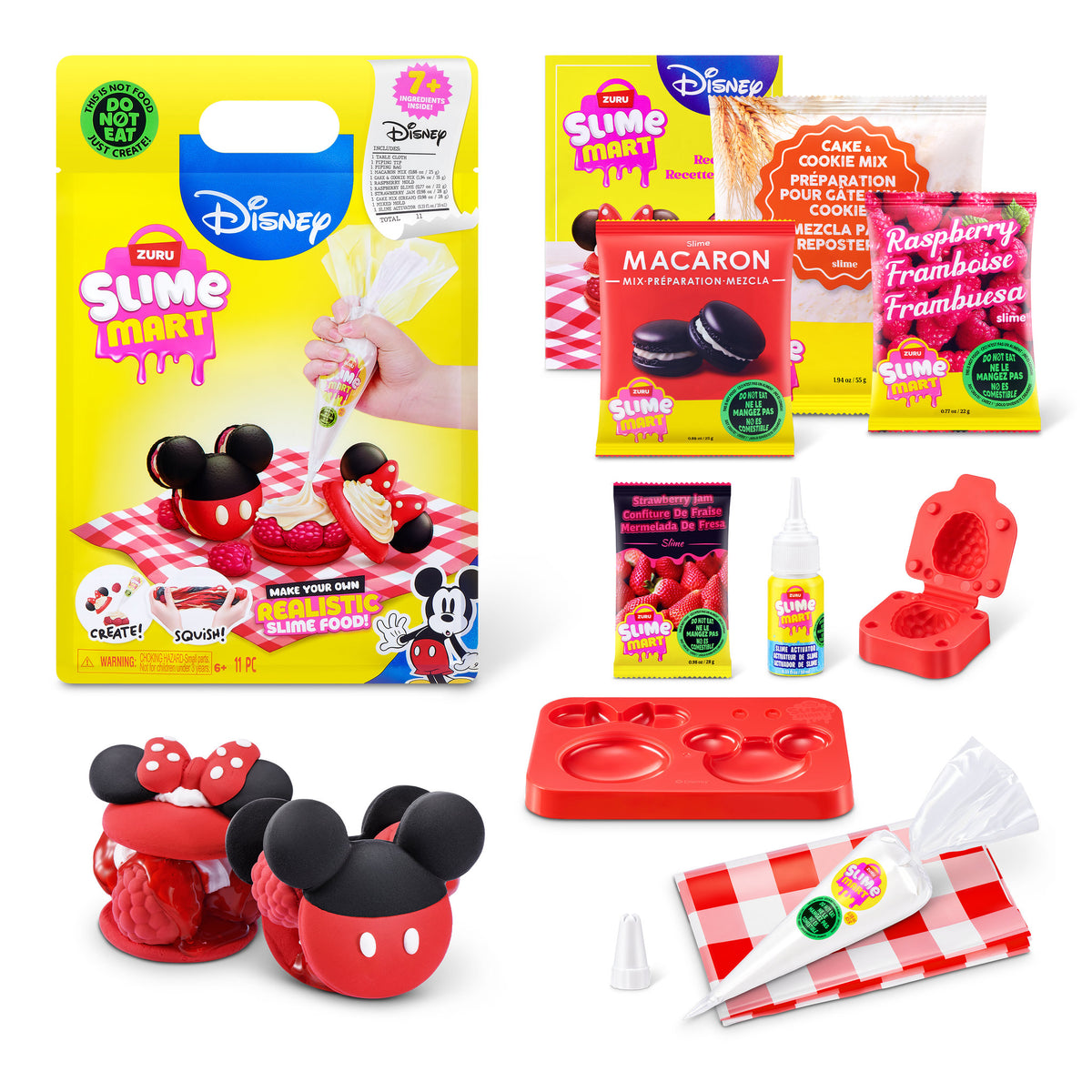 ZURU Slime Mart Shopping Bag Disney - Micky & Minnie Macaroon