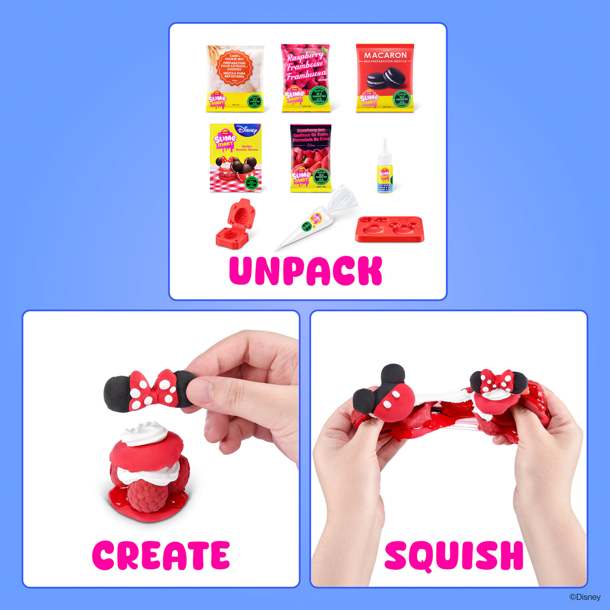 ZURU Slime Mart Shopping Bag Disney - Micky & Minnie Macaroon
