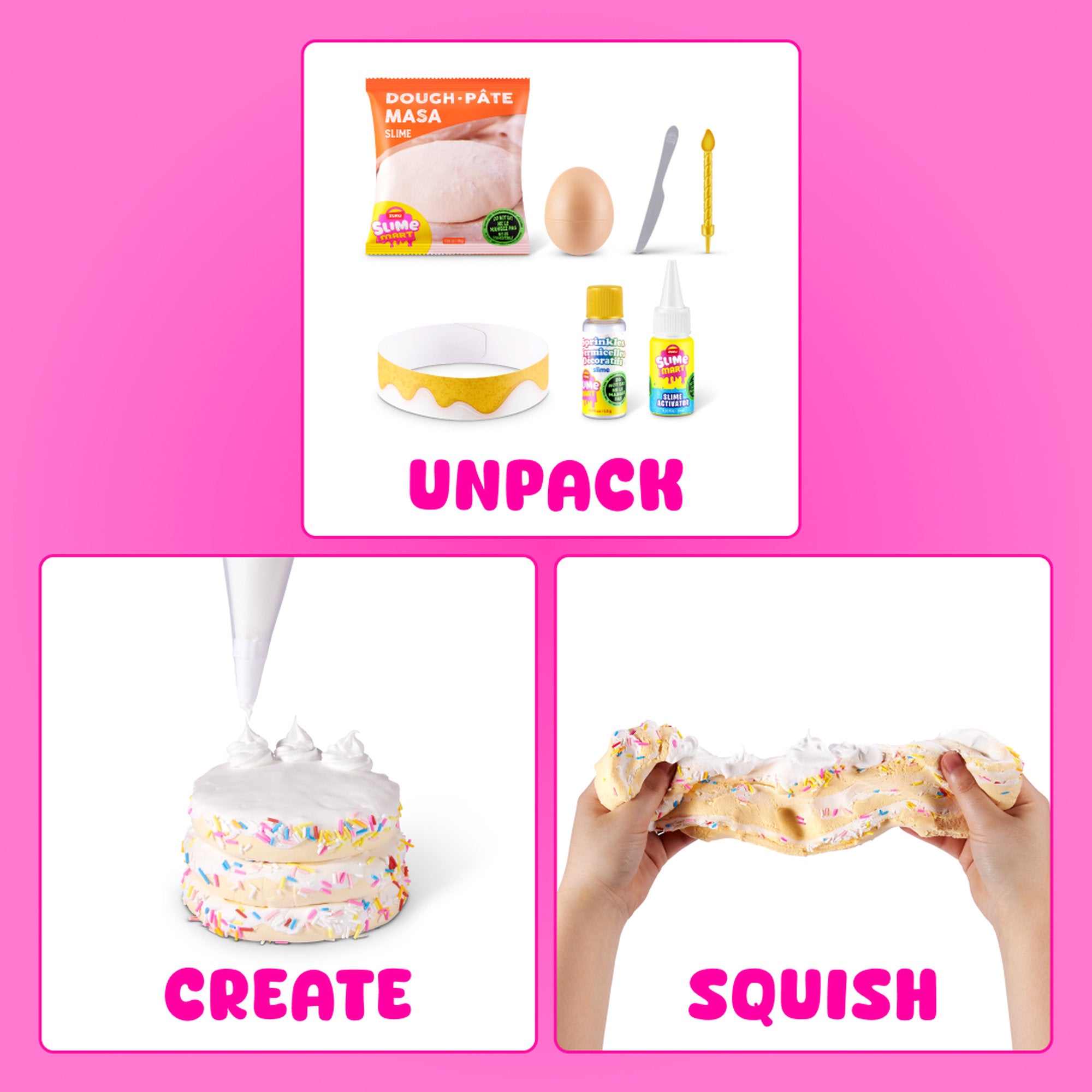 ZURU Slime Mart Shopping Bag Series 2 - Birthday Cake