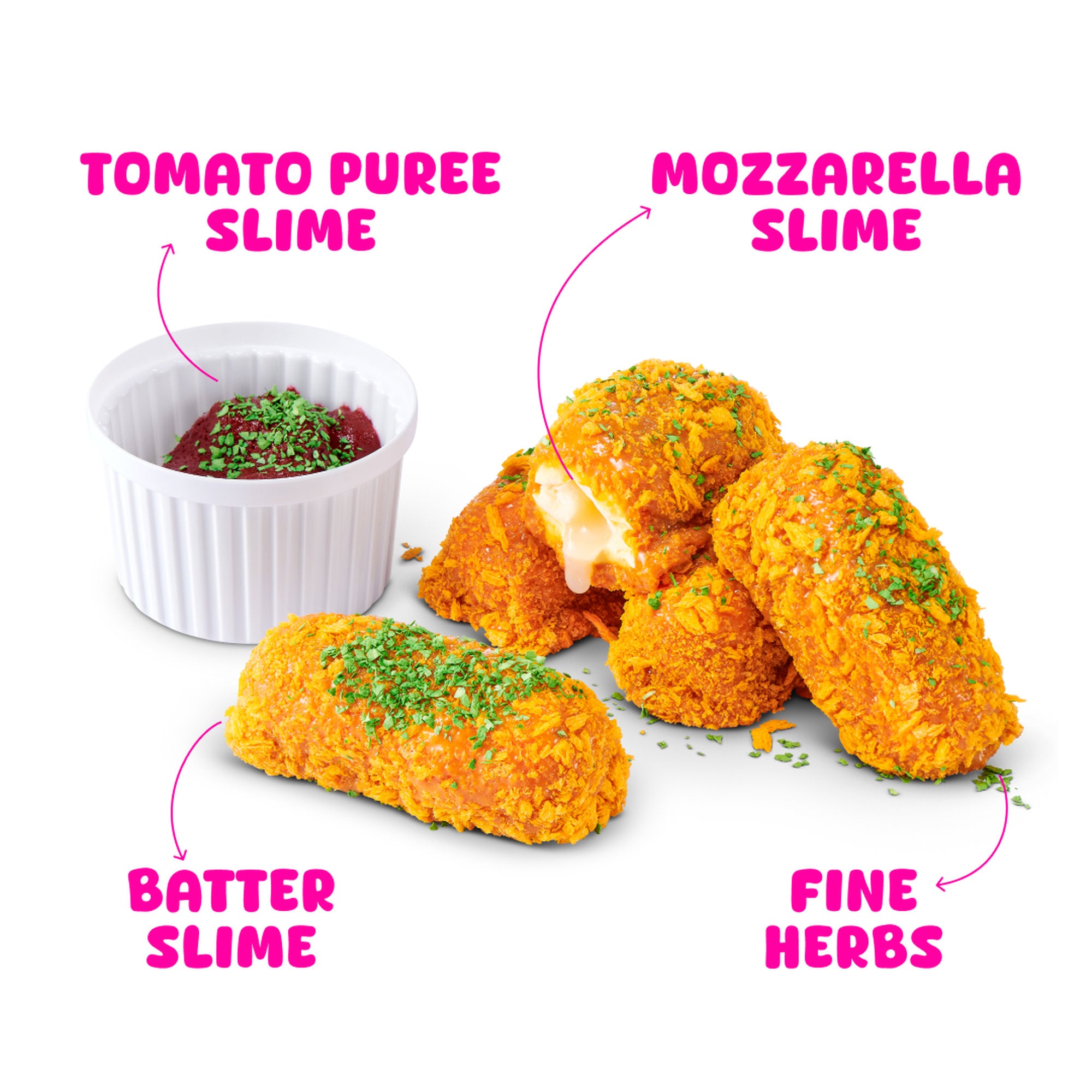 ZURU Slime Mart Shopping Bag Series 2 - Mozzarella Sticks