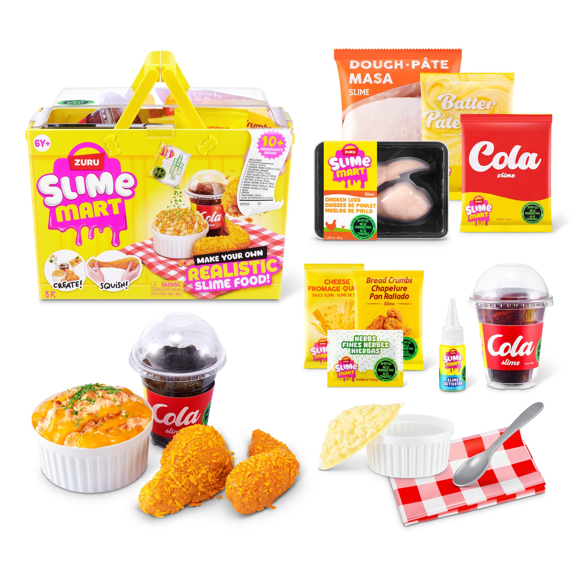 ZURU Slime Mart Shopping Basket Series 2 - Fast Food