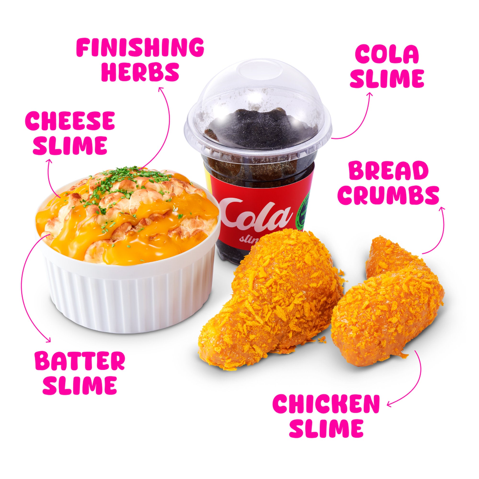 ZURU Slime Mart Shopping Basket Series 2 - Fast Food