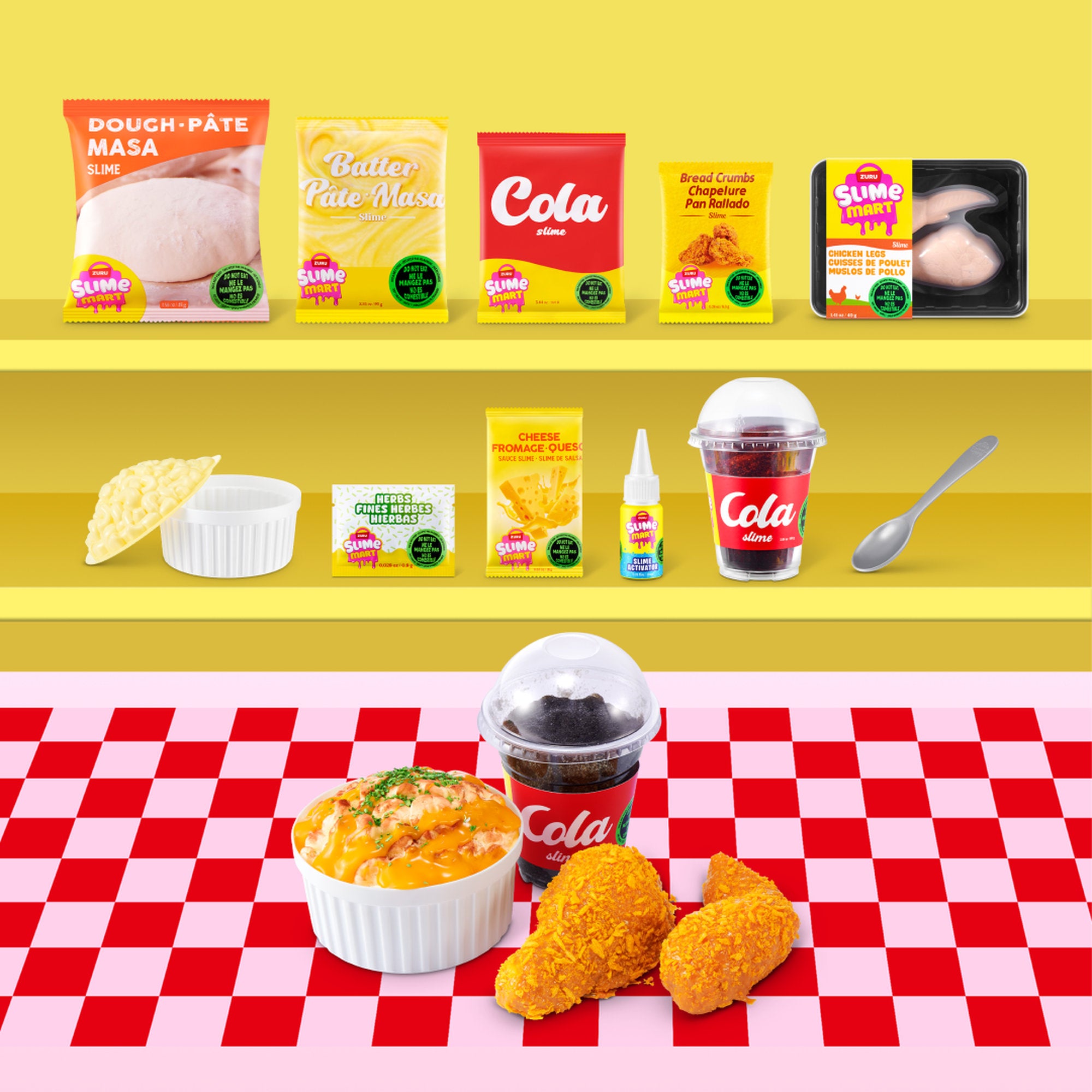 ZURU Slime Mart Shopping Basket Series 2 - Fast Food