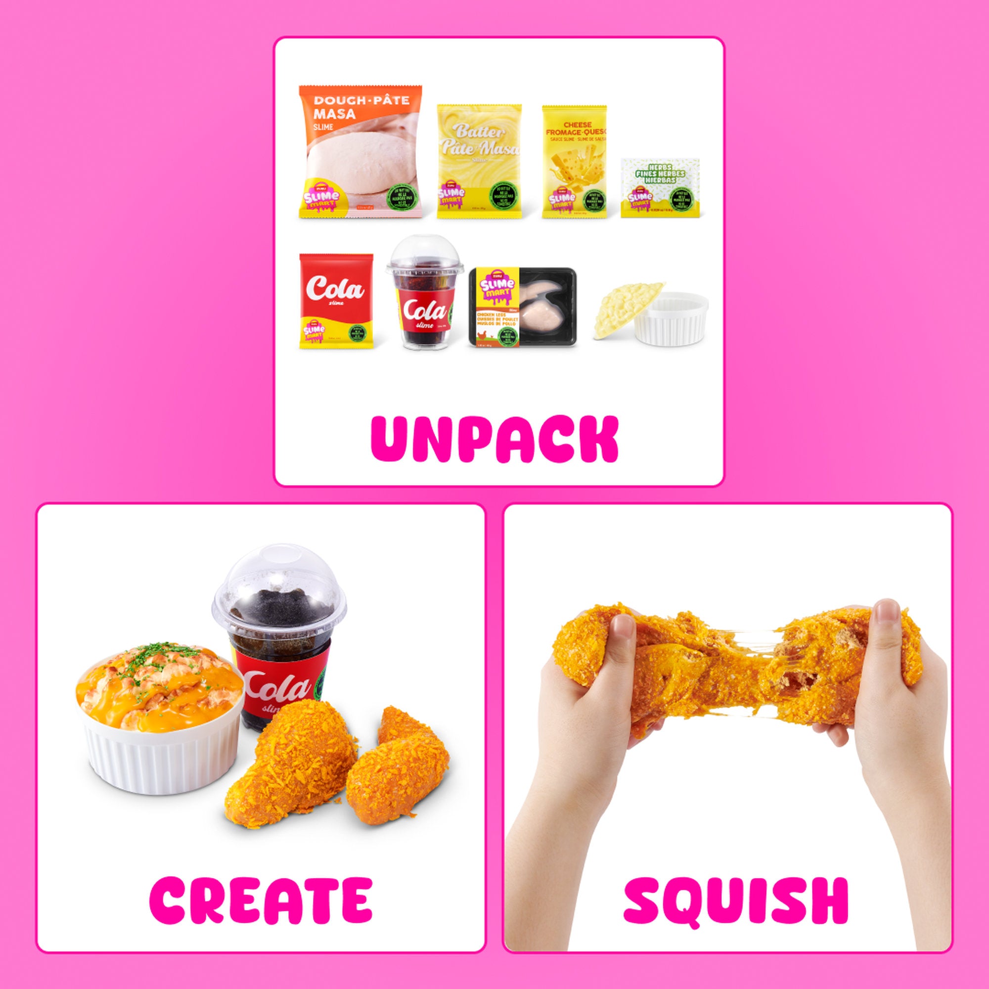 ZURU Slime Mart Shopping Basket Series 2 - Fast Food