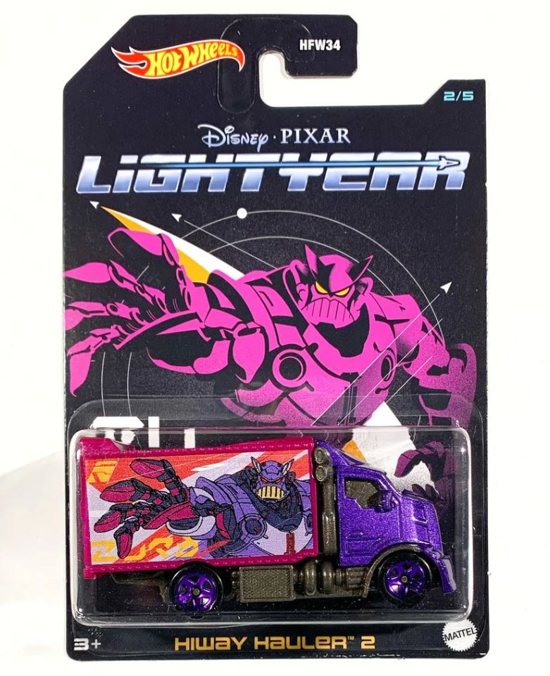 Hot Wheels Disney Pixar Lightyear Series Hiway Hauler 2 2/5 - Toyworld Australia