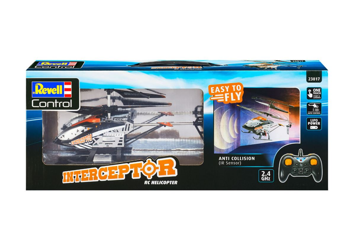 Revell Control RC Interceptor Helicopter
