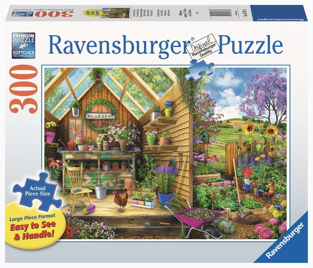 Ravensburger Gardeners Getaway 300 Piece - Toyworld Australia