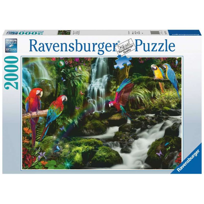 Ravensburger Parrots Paradise 2000 Piece - Toyworld Australia