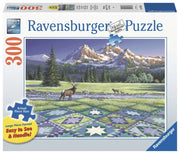 Ravensburger Quiltscape 300 Piece - Toyworld Australia