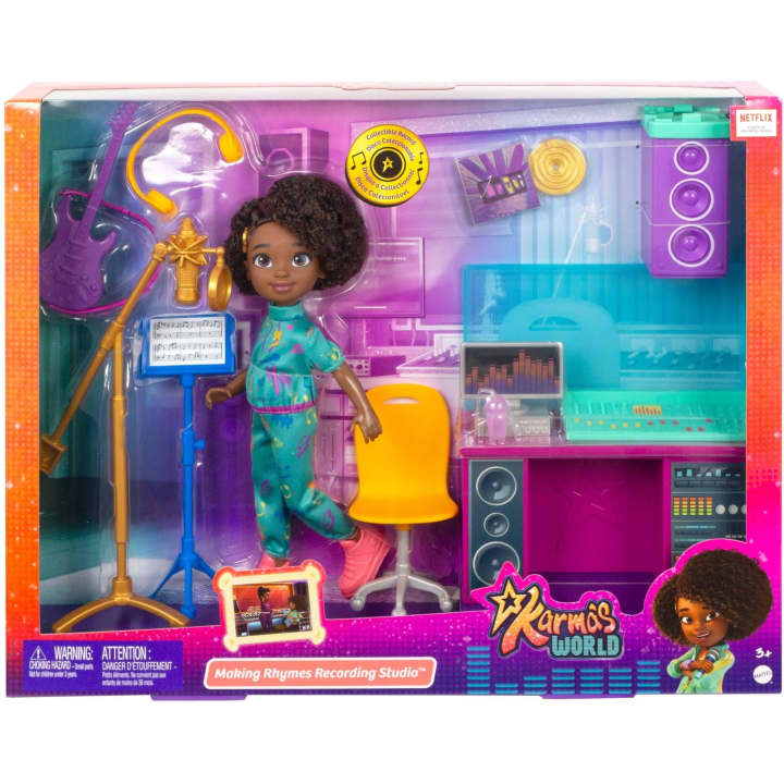 Karmas World Making Rhymes Recording Studio