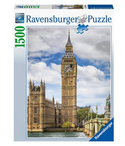 Ravensburger Funny Cat On Big Ben 1500 Piece