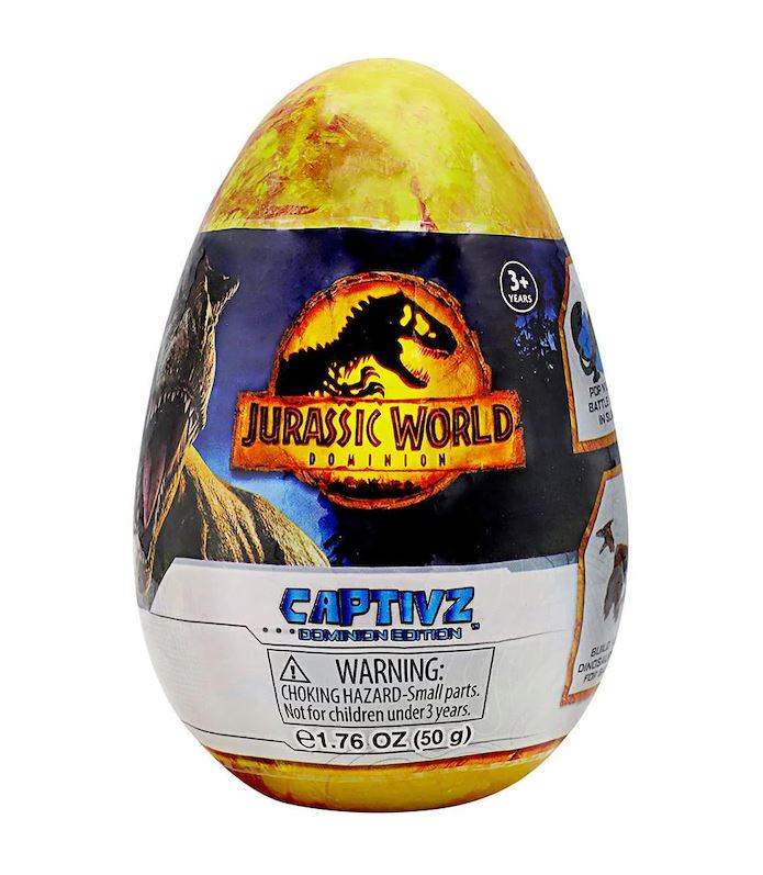 Jurassic World Dominion Captivz Surprise Slime Egg Assorted Styles