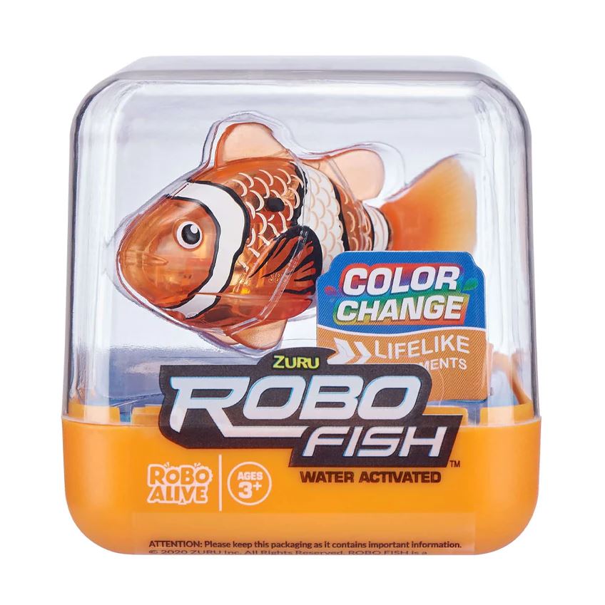 ZURU Robo Alive Robo Fish Series 2 Colour Change Fish Assorted Styles