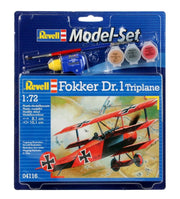 Revell Set Fokker Dr.1 Triplane Model Kit