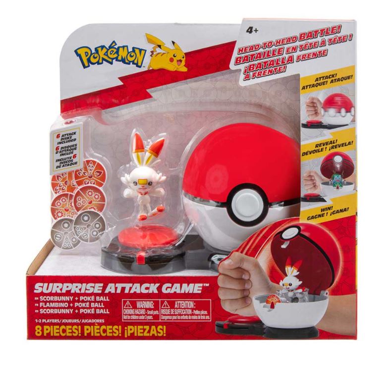 Pokemon Surprise Attack Game Scorbunny