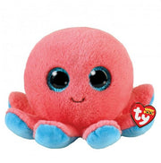 Ty Beanie Boo Regular - Sheldon Coral Octopus