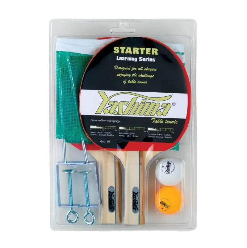 Yashima Table Tennis 2 Bats And Balls Set - Toyworld Australia