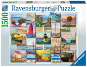 Ravensburger Coastal Collage 1500 Piece
