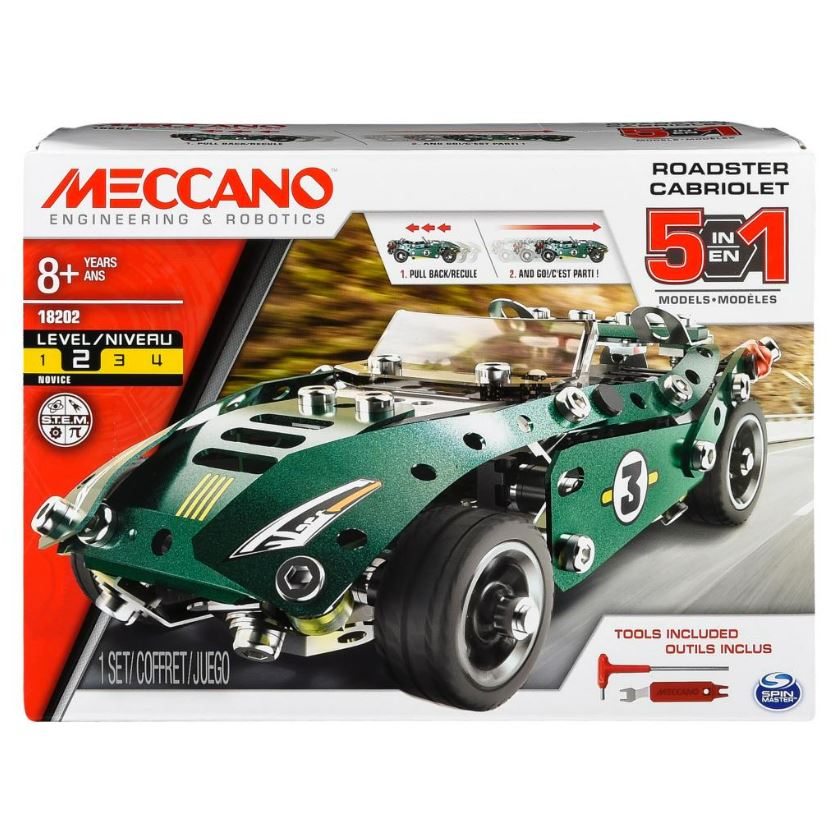 Meccano 5 Model Pull Back Car